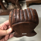 1980s Mini Wooden Hand Bowl
