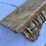 1980s Neoclassical Gilded Ceramic Wall Bracket - FREE SHIPPING!