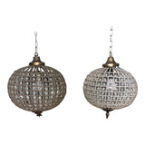 1980s Sphere Ball Chandeliers - FREE SHIPPING!