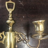 1980s Vintage Brass Candle Holder - FREE SHIPPING!