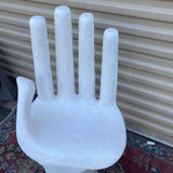1990s White Right Hand Chair - FREE SHIPPING!