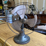 Antique 1950s Industrial General Electric Table Fan