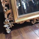 Antique Rococo Gilded Mirror