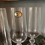 Bohemia Czechoslovakia Collection of Champagne Glasses - Set of 6 - FREE SHIPPING!