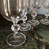 Bohemia Czechoslovakia Collection of Champagne Glasses - Set of 6 - FREE SHIPPING!