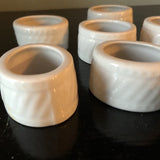 Ceramic Napkin Rings - Set of 11 - FREE SHIPPING!