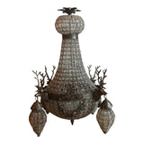 Charcoal Bronze Stag Empire Deer Chandelier - FREE SHIPPING!