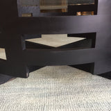 Chinoiserie Black Wooden Coffee Table - FREE SHIPPING!