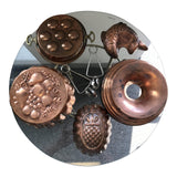 Copper Escargot Kitchen Collection - Set of 7 - FREE SHIPPING!