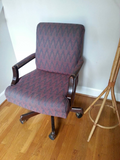 Classic Tilting Swiveling Ikat Office Chair - FREE SHIPPING