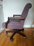 Classic Tilting Swiveling Ikat Office Chair - FREE SHIPPING