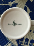 Ralph Lauren Equestrian Coffee Mugs - set of 4 - FREE SHIPPING!