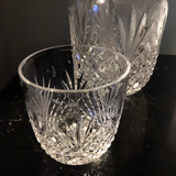1970s Vintage Crystal Water Decanter and Matching Cup - 2 Pieces - FREE SHIPPING!