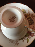 Rosine Bone China Teacup & Sauces - 2 Pieces