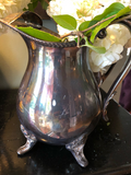 Silver Plated Footed Water Pitchers - Set of 3 - FREE SHIPPING!