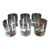 G Monogrammed Rock Glasses - Set of 6 - FREE SHIPPING!