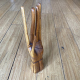 Handcarved Wooden Left Hand - FREE SHIPPING!