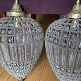 Hanging Pendant Chandeliers - a Pair