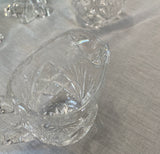 Collection of Crystal Candleholders and Serveware