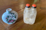 Pair of Asian Antique Snuff Bottles- Set of Two