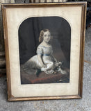 Late 19th Century Artist Print Rose De Maie Antique