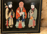 Asian Silk People Work of Art