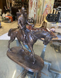 Antique Equestrian Sculpture