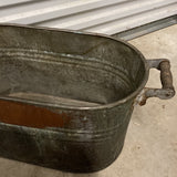 1970s Georgia Farmhouse Bucket With Wooden Handles