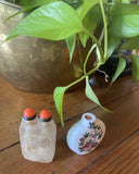 Pair of Asian Antique Snuff Bottles- Set of Two