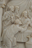 Religious Plaster Relief Last Supper - FREE SHIPPING!