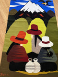 2000s Andes Mountain Wall Textile Art