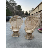 1970s Peacock Chairs- a Pair