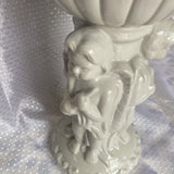 1970s Cherubs Ceramic Vase