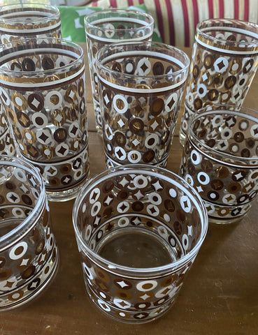 1970s Briard Drinking Glasses - Set of 12 – Fig House Vintage