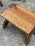 Antique Wooden Footstool