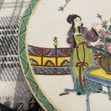 Hand Painted Chinoiserie Plate