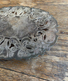 1970s Silver Detailed Trivet