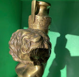Greek Key Cherub Decorative Piece