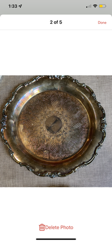 1970s Silverplate Serving Trays