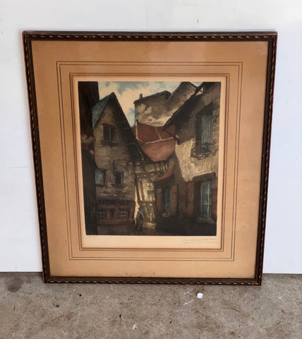 Watercolor Marchaux Signed Limited Edition 83/500