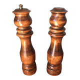 1970s Wooden Salt & Pepper Shakers