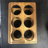 1980s Danish Style Minimalist Wine Holder - FREE SHIPPING!