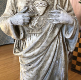 Large Robed Santos Sculpture
