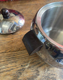 Antique Silver Serving Bowl With Lid