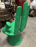 Kelly Green Hand Chair