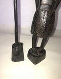 Hand Carved Wooden African Figures