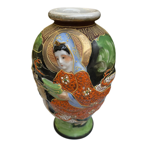 1970s Asian Ceramic Vase