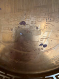 Brass Serving Tray With Greek Key Details