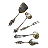 Vintage Serving Utensil Set- 5 Pieces