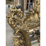 Golden Framed Wall Mirror